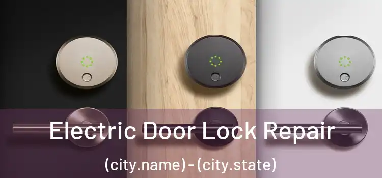 Electric Door Lock Repair (city.name) - (city.state)