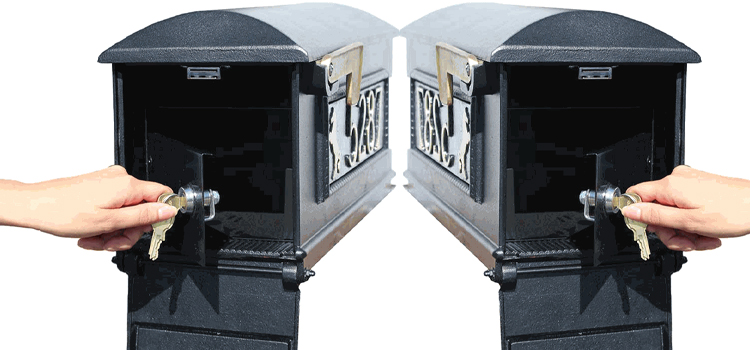 Castaic Residential Mailboxes With Lock